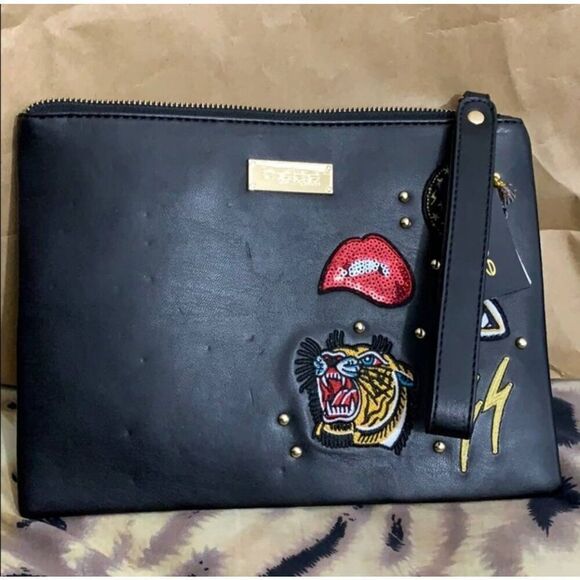 VINTAGE BEBE CLUTCH/COSMETIC BAG - Picture 5 of 8